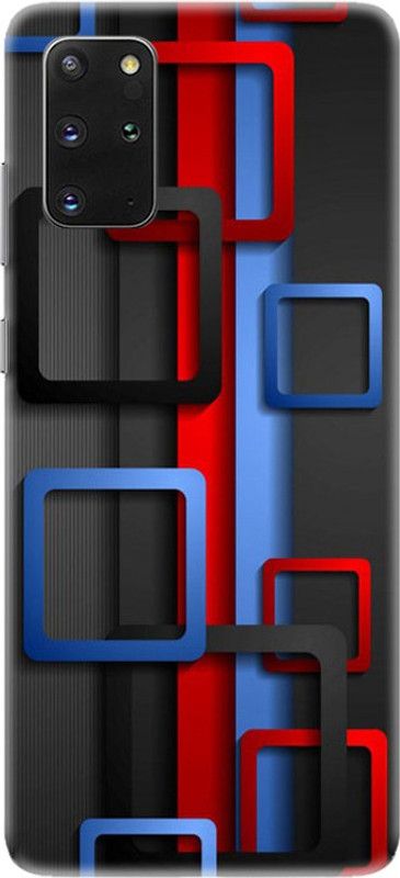PNBEE Back Cover for Samsung Galaxy S20 Plus, SM-G985 - Squre Box Pattern Print  (Multicolor, Hard Case, Pack of: 1)
