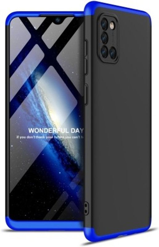 Cermarise Front & Back Case for Samsung Galaxy A31  (Blue, Pack of: 1)