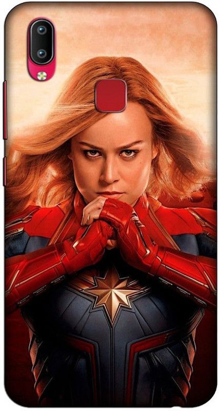 CROKIAN Back Cover for Vivo Y95 Captain Marvel Back Cover  (Multicolor, Hard Case, Pack of: 1)