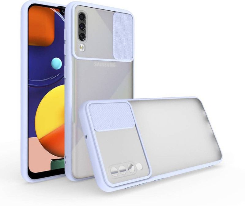 AOnes Back Cover for Samsung Galaxy A50  (Purple, Cases with Holder, Pack of: 1)