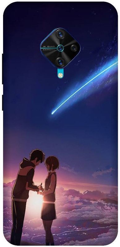 artocus Back Cover for Vivo S1 Pro, Vivo S1 Pro Couple Printed Back Cover  (Multicolor, Hard Case, Pack of: 1)
