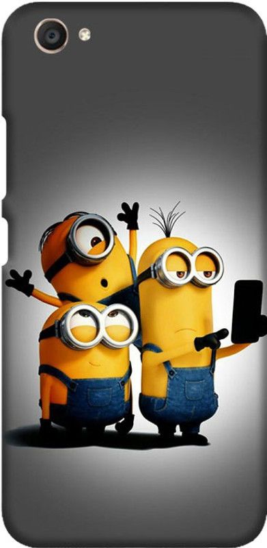 LEEMARA Back Cover for Vivo V5 Plus, Vivo 1611 - Minions, Printed Back Cover  (Multicolor, Hard Case, Pack of: 1)