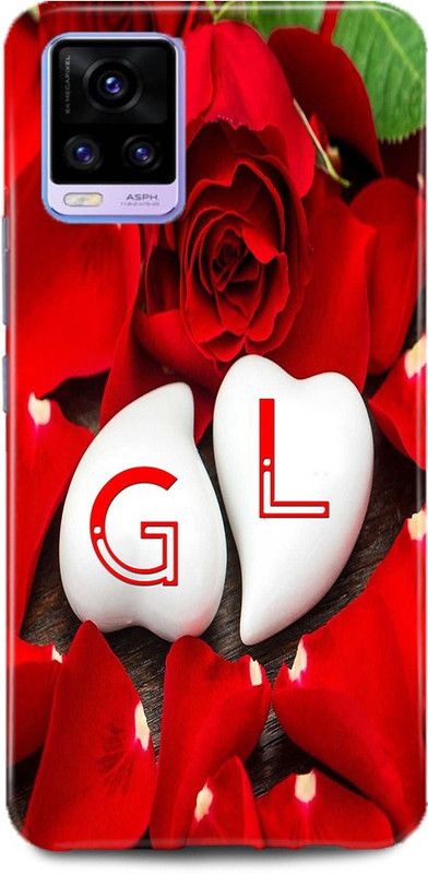 MP ARIES MOBILE COVER Back Cover for ViVO V21, V2050,G LOVES L NAME,G NAME, L LETTER, ALPHABET,G LOVE L NAME  (Multicolor, Hard Case, Pack of: 1)