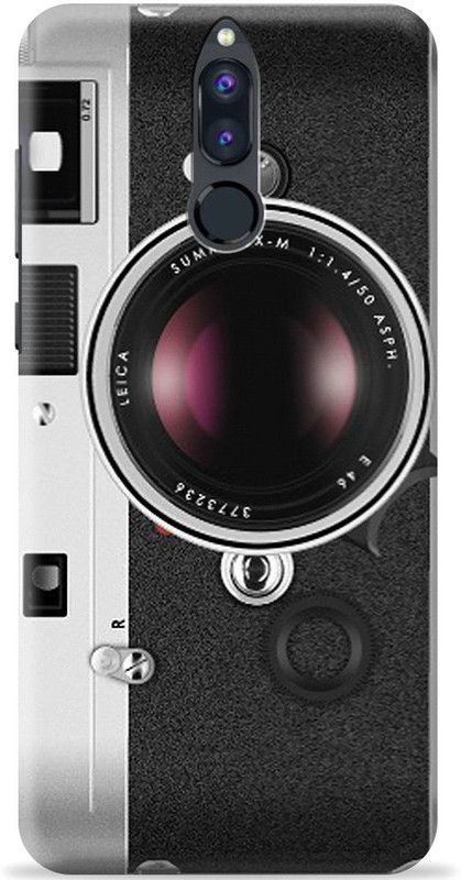 Crafter Back Cover for Honor 9i  (Grey, Shock Proof, Pack of: 1)