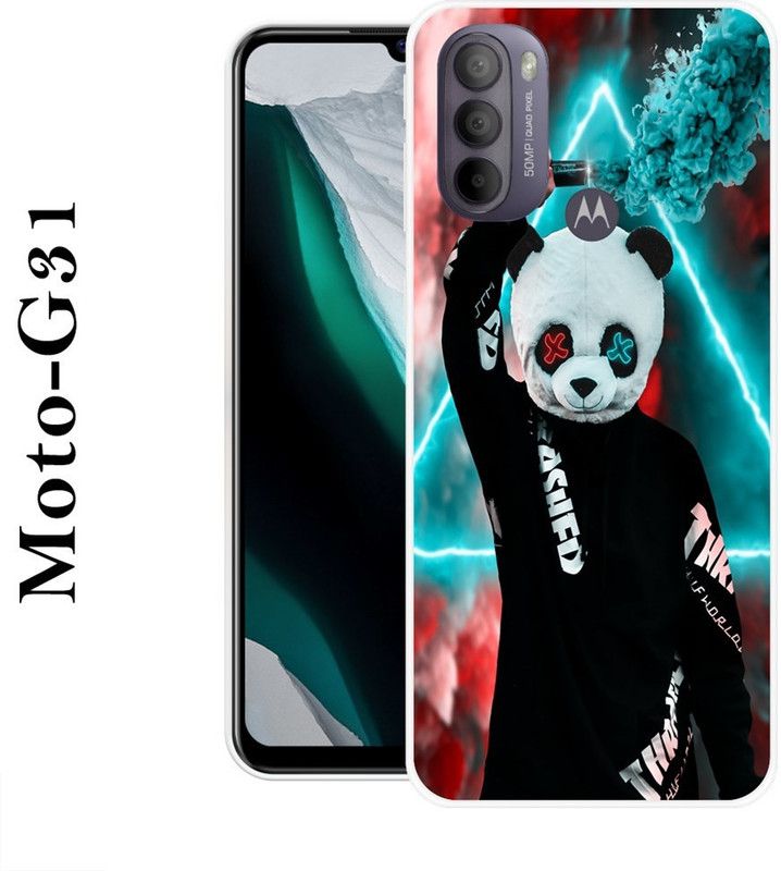 BAGRA Back Cover for Motorola Moto G31  (Multicolor, Silicon)