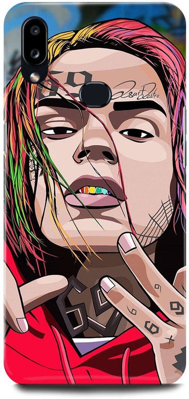 JUGGA Back Cover for SAMSUNG Galaxy A10s, TEKASHI, GOOBA, CUTE, GIRL  (Red, Hard Case, Pack of: 1)