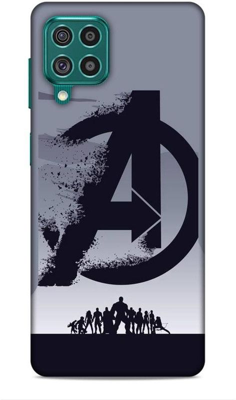 Samsidhi Back Cover for Samsung Galaxy F62  (Blue)
