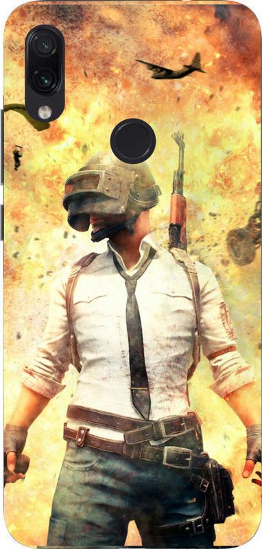 LIKELOOK Back Cover for Mi Redmi Note 7 Pro ( Pubg, Free Fire )  (Multicolor, Shock Proof, Pack of: 1)