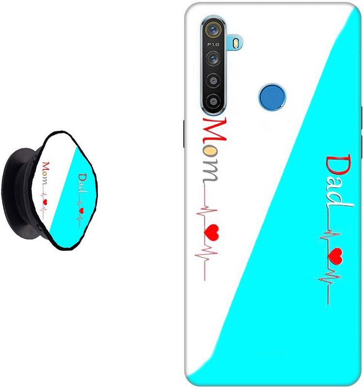 Flipkart SmartBuy Back Cover for Realme 5i  (Blue, White, Pack of: 2)