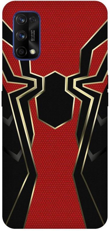 URCHIN Back Cover for Realme 7 Spiderman, Spiderman logo, Marval, superhero, Comic  (Multicolor, Shock Proof, Pack of: 1)