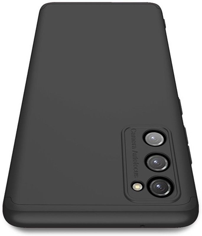 Glaslux Front & Back Case for Samsung Galaxy S20 FE  (Black, Camera Bump Protector, Pack of: 1)