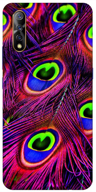 VITARO Back Cover for Vivo Z1x  (Multicolor, Grip Case, Silicon, Pack of: 1)