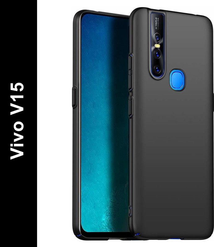 Flipkart SmartBuy Back Cover for Vivo V15  (Black, Pack of: 1)