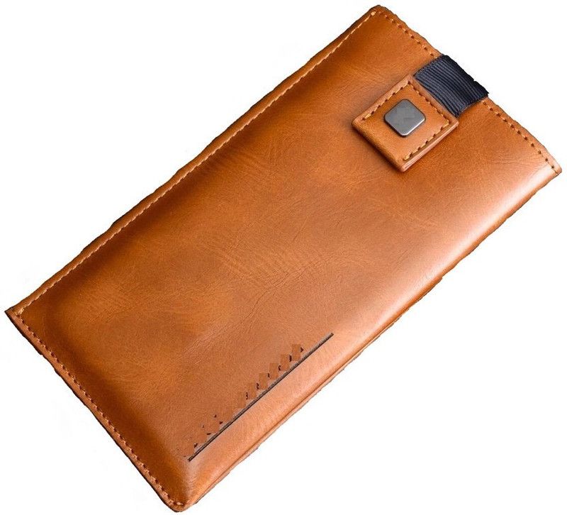HARITECH Pouch for Apple iPhone 11 Pro (5.8 Inch)  (Brown, Magnetic Case, Pack of: 1)