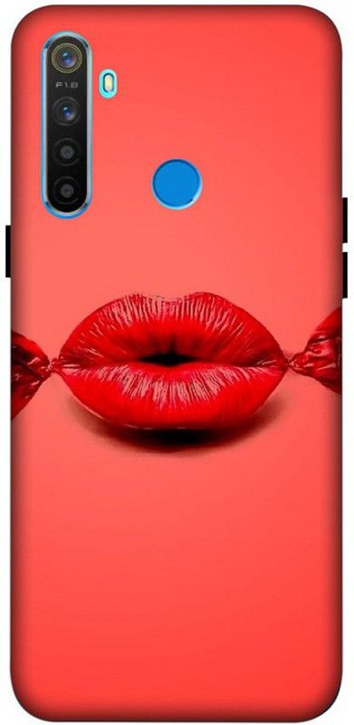 LUCKY MOBI.COM Back Cover for REALME NARZO 10 ( CANDY KISS LOVE) PRINTED BACK COVER  (Multicolor, Waterproof, Pack of: 1)