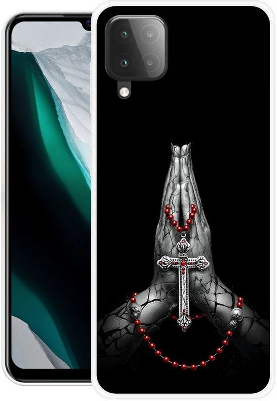 BLUEZAP Back Cover for Samsung Galaxy M22  (Black, Grip Case, Silicon, Pack of: 1)