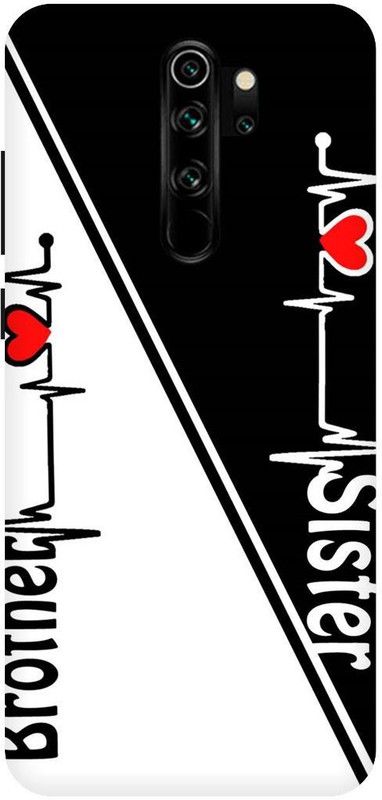 Thecoverking Back Cover for Redmi Note8Pro (Brother & Sister love,love,heart,cases cover  (Multicolor, Waterproof, Pack of: 1)