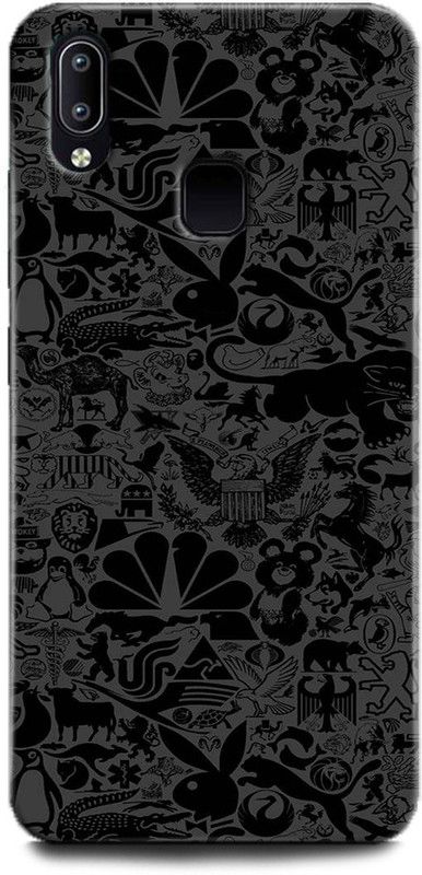 Afterglow Back Cover for Vivo V11 LOGOS,LOGO,NICE,PATTERN  (Multicolor, Shock Proof, Pack of: 1)