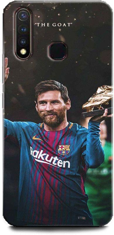 Afterglow Back Cover for Vivo U3 lionel messi, messi,the goat  (Multicolor, Dual Protection, Pack of: 1)