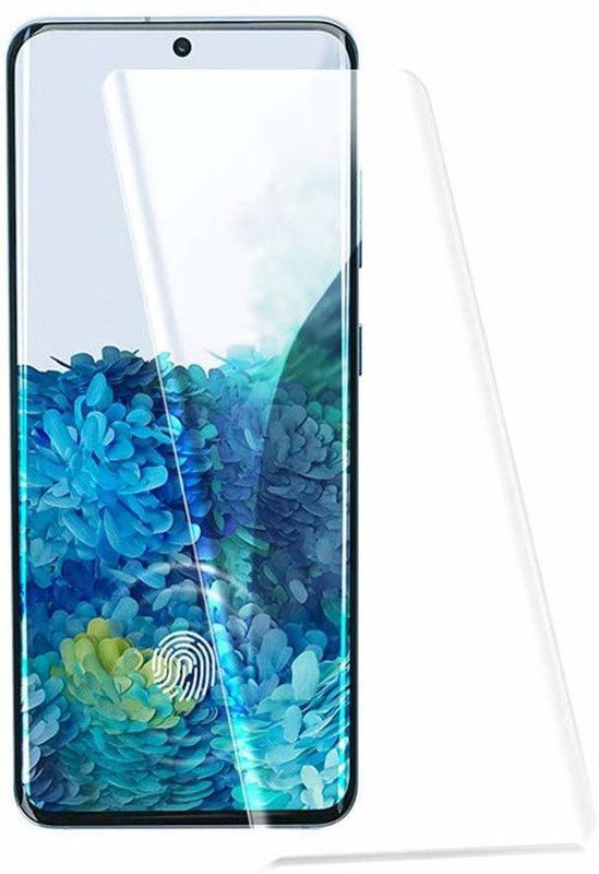 NIMMIKA ENTERPRISES Nano Glass for Samsung Galaxy S21 Plus (UV Glass)|( UV Tempered)  (Pack of 1)