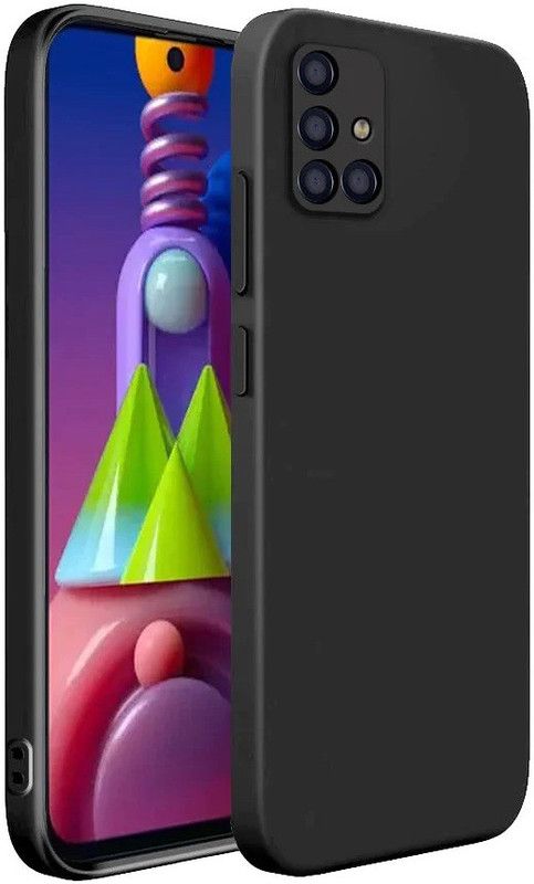 Casehub Bumper Case for Samsung Galaxy A51, Samsung A51  (Black, Camera Bump Protector)