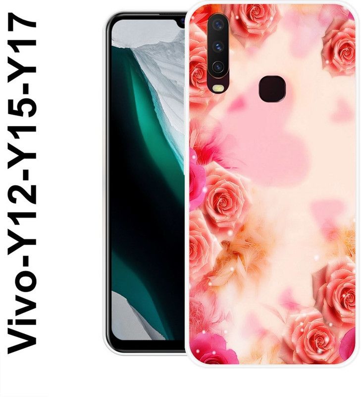 KUDI Back Cover for Vivo Y12, Vivo Y15, Vivo Y17  (Multicolor, Silicon)