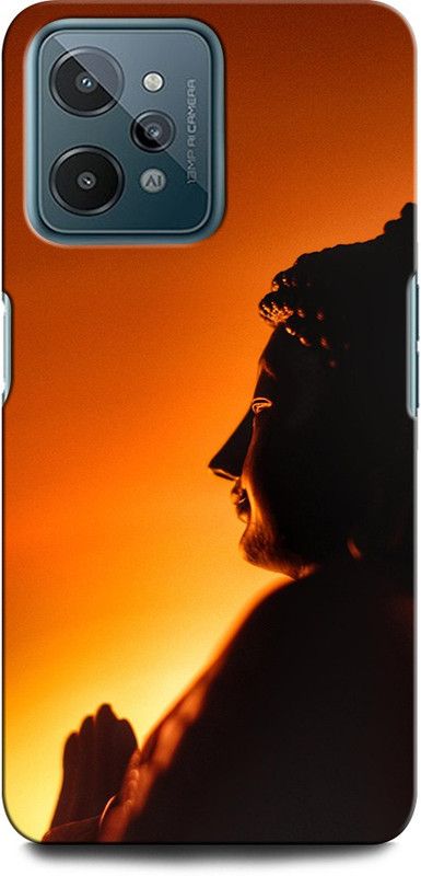 GRAFIQE Back Cover for Realme C31 GAUTAMA BUDDHA, GOD, LORD, ABSTRACT ART, PANTING  (Multicolor, Shock Proof, Pack of: 1)