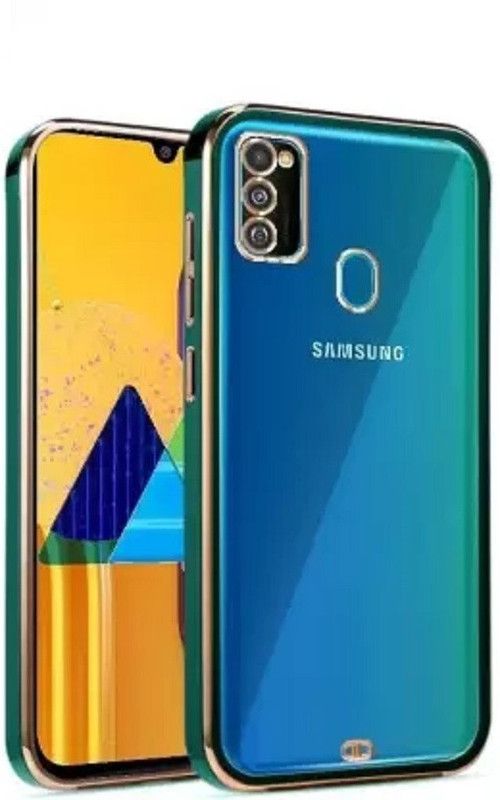 WoodForest Back Cover for Samsung Galaxy M21  (Green, Silicon, Pack of: 1)