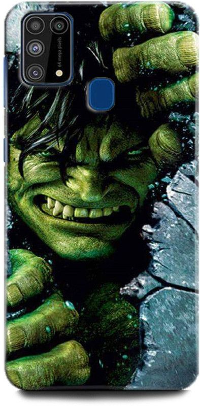 INDICRAFT Back Cover for Samsung Galaxy F41 ANGRY HULK, MARVEL, AVENGERS, SUPERHERO, COMIC  (Multicolor, Hard Case, Pack of: 1)