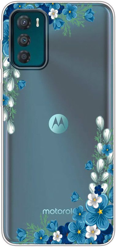 Anami Back Cover for Motorola G42  (Blue, Grip Case, Silicon, Pack of: 1)