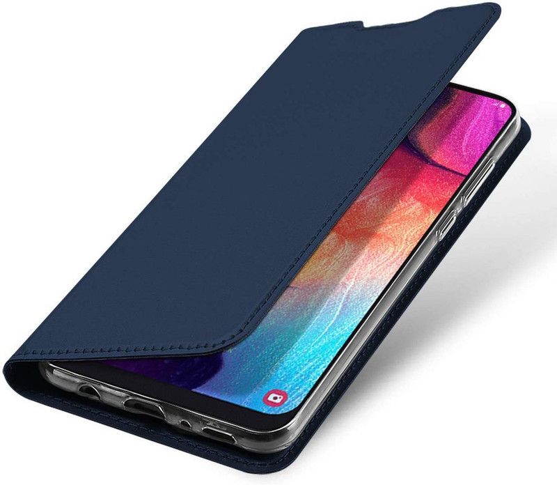 Elica Flip Cover for Samsung Galaxy A30s   (Blue, Shock Proof, Pack of: 1)