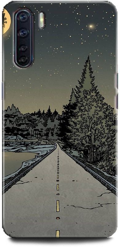Afterglow Back Cover for Oppo F15 LOVECRAFT ROAD, COMICS, GABRIEL, HILL, HORROR, RODRIGUEZ,  (Multicolor, Shock Proof, Pack of: 1)
