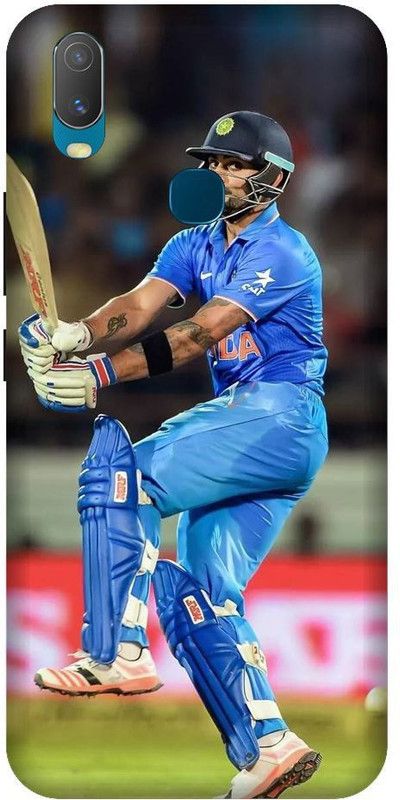 URCHIN Back Cover for Vivo Y17 virat kohli, Cricket, India, Virat, Captain, Player, Sports  (Multicolor, Shock Proof, Pack of: 1)