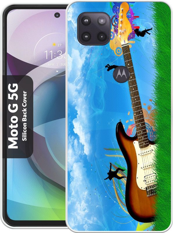 PictoWorld Back Cover for Moto G 5G  (Multicolor, Grip Case, Silicon, Pack of: 1)