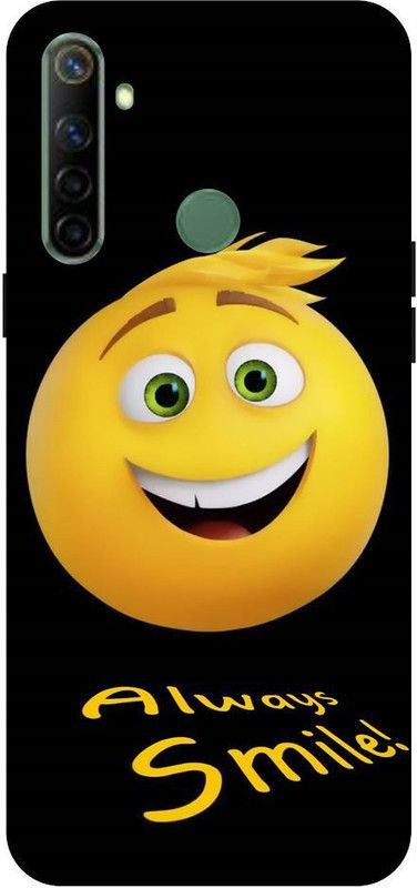 URCHIN Back Cover for Realme5i smiley, Emoji, Cute, funny, Smile  (Multicolor, Shock Proof, Pack of: 1)