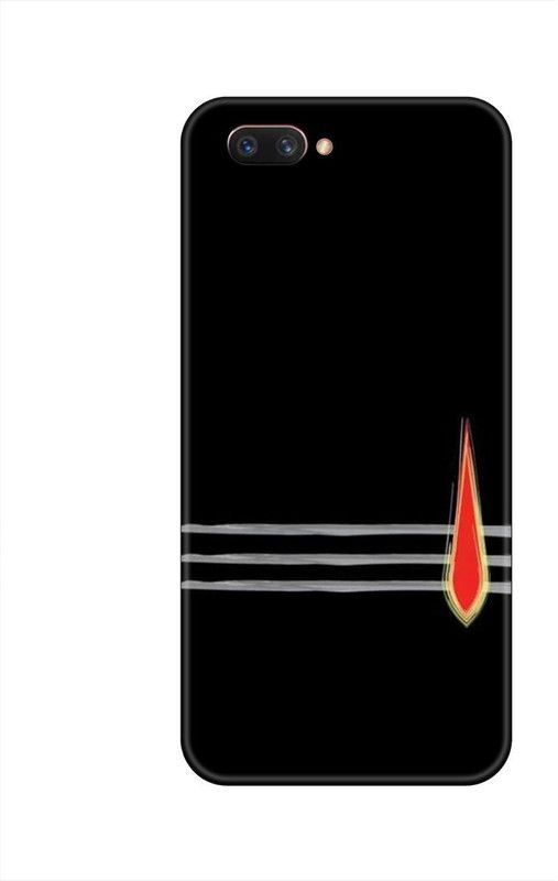 Smutty Back Cover for Oppo A3s, CPH1803, CPH1853 - Mahadev Print  (Multicolor, Hard Case, Pack of: 1)