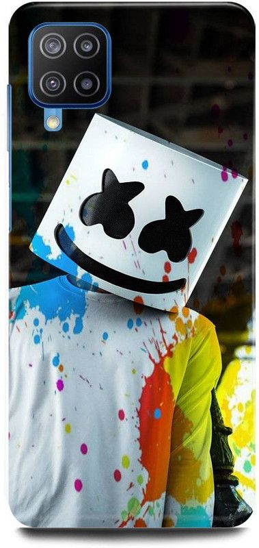 FRONK Back Cover for SAMSUNG Galaxy A22 4G, MARSHMELLOW, MARSHMELLO, MUSIC, DJEDM, ARTJOKER  (Multicolor, Hard Case, Pack of: 1)