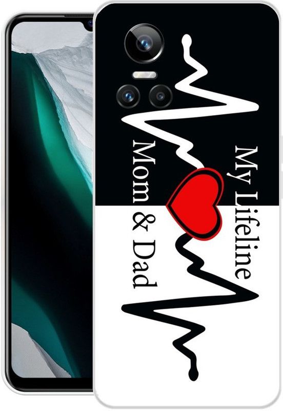 INDIALAND Back Cover for Realme GT Neo 3  (Multicolor, Grip Case, Silicon)