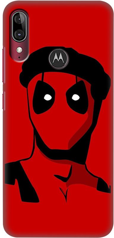 Aspir Back Cover for Moto E6s  (Red, Black, Hard Case, Pack of: 1)