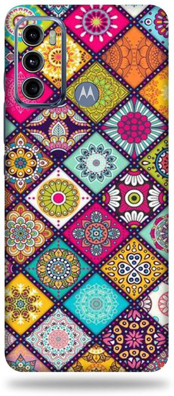Jeeva Creation Moto G 60, moto g60 Mobile Skin  (Ultra Super Color Pattern Skin With High Matte Finish.)
