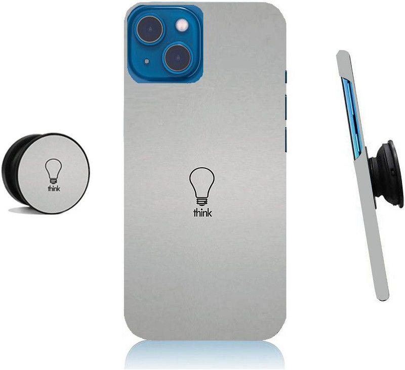 HELLO CASE Back Cover for Apple iPhone 13 Mini  (Grey, Cases with Holder)