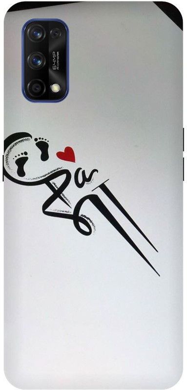 URCHIN Back Cover for Narzo 20Pro maa and paa, mom dad, love, parents, black, mom and dad  (Multicolor, Shock Proof)