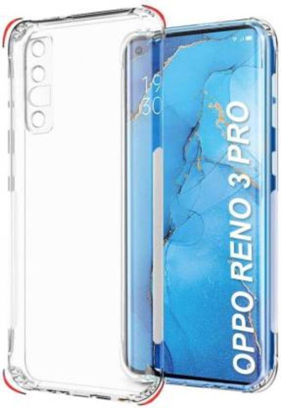 Desirtech Back Cover for Oppo Reno3 Pro  (Transparent, Pack of: 1)