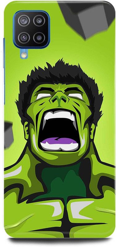 FRONK Back Cover for Samsung Galaxy M32, ANGRY, HULK, AVENGER, AVENGERS  (Green, Hard Case, Pack of: 1)