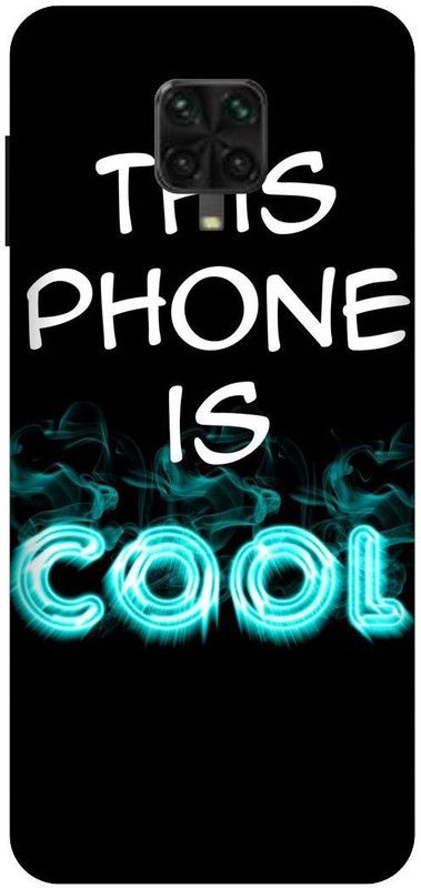 SSMORYA Back Cover for POCO M2 Pro (Black Cool) Printed Back Cover  (Multicolor, Shock Proof, Pack of: 1)