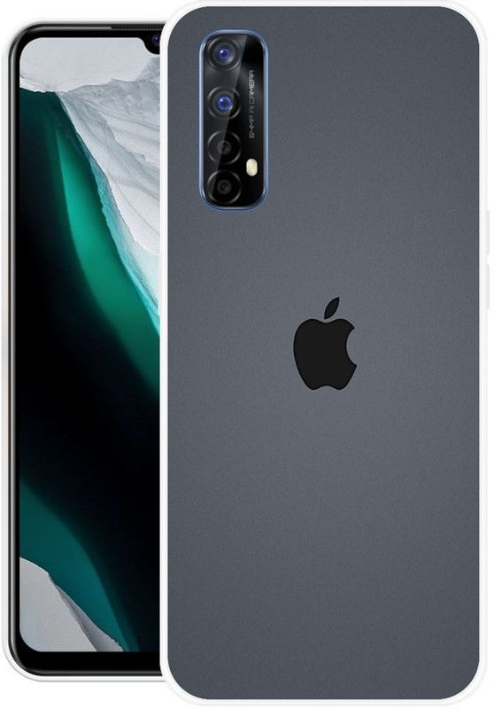 Looy Back Cover for Realme 7  (Grey, Flexible, Silicon, Pack of: 1)