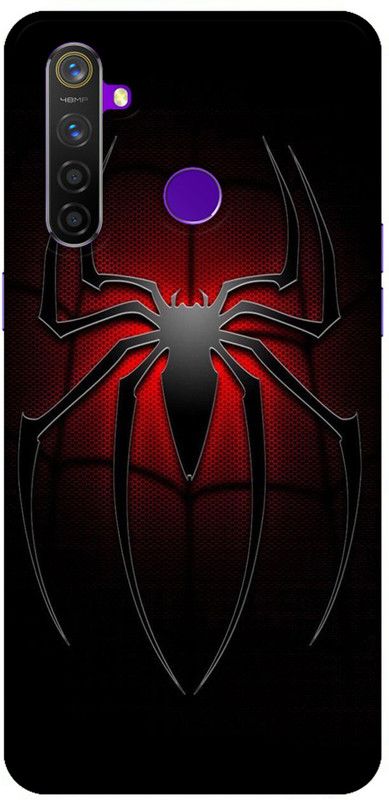REALKING Back Cover for Realme 5 Pro  (Multicolor, Grip Case, Silicon, Pack of: 1)