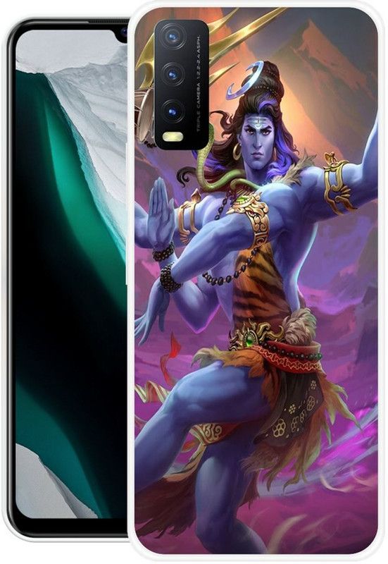 BAGRA Back Cover for Vivo Y20A  (Multicolor, Grip Case, Silicon)