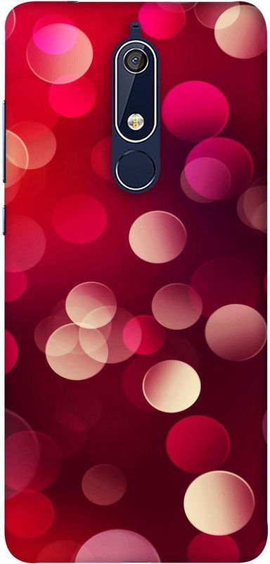 Casotec Back Cover for Nokia 5.1  (Multicolor, Hard Case, Pack of: 1)