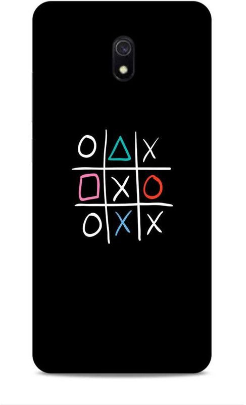 CRAFTARA Back Cover for Xiaomi Redmi 8A  (Black)